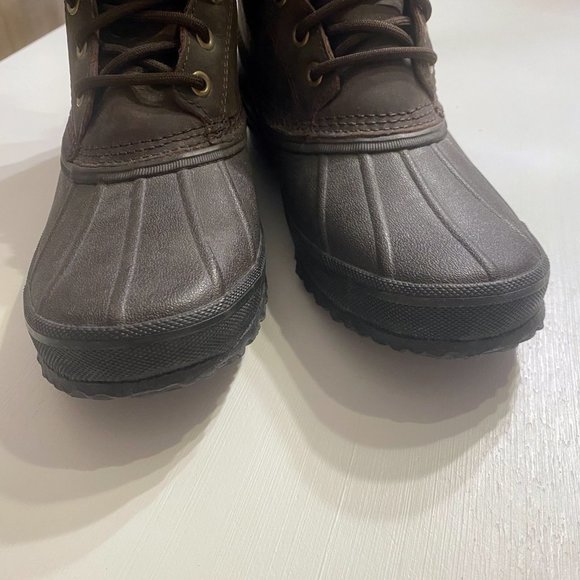 Ugg Australia Men's Rain Boot Stout Brown Yucca Waterproof 1015382 Size 9 - Picture 6 of 10